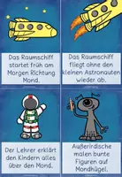 Vorschau - Arbeitsblätter - Schreibspaziergang Wimmelbild 3/4 zum Bilderbuch Ausflug zum Mond - Seite 1