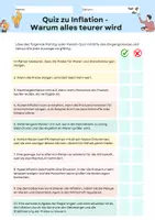 Vorschau - Mal- und Bastelvorlagen - Inflation – Infotext und Quiz - Seite 2