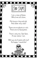 Προεπισκόπηση - Φύλλα εργασίας - Sad Sam - Halloween Poem & Activities - Σελίδα 1