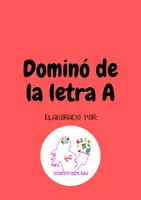 Vista previa - Juegos / Gamificación - Dominó palabra-imagen vocales - Portada