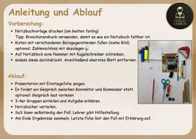 Vorschau - Stundenentwürfe - Escape Room - Dem Täter auf der Spur - Seite 2
