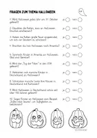 Vorschau - Arbeitsblätter - Lese- und Lückentext - Halloween - Klasse 2/3 - Seite 2