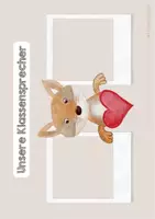 Vorschau - Poster - Klassensprecher Plakat - Unsere Klassensprecher - Fuchs - Fuchsklasse - Seite 2
