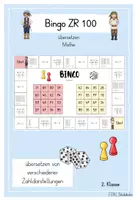 Vorschau - Spiele - Bingo ZR 100: übersetzen von verschiedenen Zahldarstellungen - Deckblatt