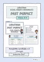 Vorschau - Stationenlernen - Lerntheke Past Perfect "Civil Rights Movement" - Deckblatt