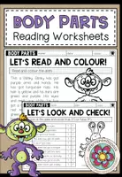Vorschau - Arbeitsblätter - BODY PARTS / Körperteile – Leseverstehen & Wortschatz | Reading Worksheets Englisch - Deckblatt