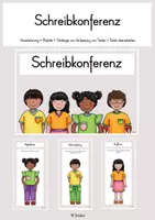 Vorschau - Bildkarten - Schreibkonferenz - Deckblatt