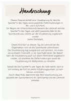 Vorschau - Arbeitsblätter - Sportler*in des Tages - Sportunterricht - Seite 1