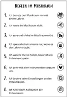 Vorschau - Poster - Regeln im Musikraum (Poster + Vertrag) - Seite 3