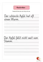 Vorschau - Arbeitsblätter - Apfel Morgenheft für die 2. Klasse - Seite 2