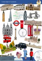 Vorschau - selbst erstellte Cliparts/Grafiken - London Clipart Sehenswürdigkeit und Menschen - Seite 1