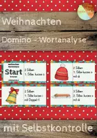 Vorschau - Spiele - Weihnachten - Domino - Wortanalyse - Deckblatt