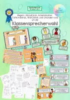 Vorschau - Arbeitsblätter - Klassensprecherwahl - Deckblatt