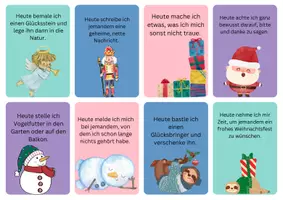 Vorschau - Aufgabenkarten - Countdown bis Weihnachten: 24 gute Adventstaten - Seite 3