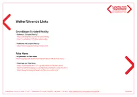 Vorschau - Stundenentwürfe - Medienwelt und Medienwirklichkeit Teil III Der schmale Grat zwischen Wirklichkeit und Fiktion - Seite 3