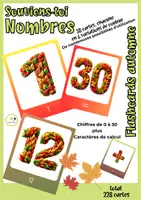 Aperçu - Jeux - Automne | Souviens-toi Cartes d'images | Nombres 1-30 - Page de couverture
