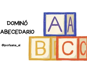 Vista previa - Juegos / Gamificación - Dominó abecedario - página 1