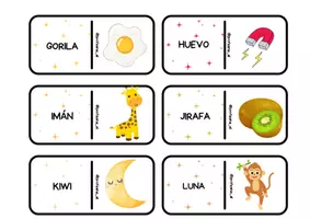 Vista previa - Juegos / Gamificación - Dominó abecedario - página 3