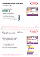 Vorschau - Spiele - Interaktive Grußkarte Programmieren mit Scratch - Seite 1