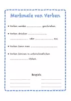 Vorschau - Arbeitsblätter - Wortarten Materialpaket: Merkblätter mit Lösungen - Seite 1