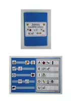 Vorschau - Arbeitsblätter - Klettmappe: Selbstlaute/Vokale (Königsbuchstaben) Anlautbilder zuordnen - Seite 2