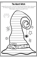 Vorschau - Arbeitsblätter - Halloween - Writing Templates - Seite 1