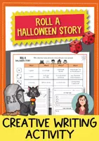 anteprima - Esercizi - Roll a Halloween Story: creative writing activity; 2 versioni (Inglese) - Pagina di copertina