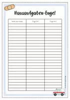 Vorschau - Poster - Hausaufgaben-Engel (Classroom Management) - Seite 3