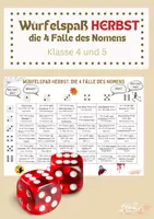 Vorschau - Spiele - Würfelspaß HERBST und HALLOWEEN die 4 Fälle des Nomens - Deckblatt