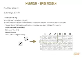 Vorschau - Spiele - Würfelspaß HERBST und HALLOWEEN die 4 Fälle des Nomens - Seite 2