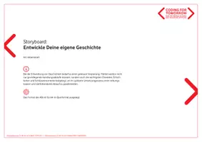 Vorschau - Arbeitsblätter - Storyboard - Eigene Geschichten entwickeln - Deckblatt