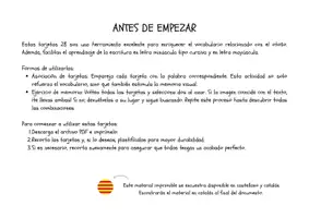 Vista previa - Tarjetas / Manipulativos - TARJETAS VOCABULARIO OTOÑO - página 2