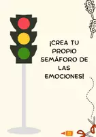 Vista previa - Hojas de trabajo - Semáforo de las emociones manipulable - Portada