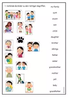 Vorschau - Arbeitsblätter - Worksheets: my family and family tree - Seite 3