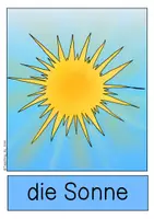 Vorschau - Präsentationen/Tafelbilder - Differenziertes Tafelmaterial - Wetter und Wetterstation - Seite 1
