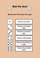 Vorschau - Arbeitsblätter - Materialpaket "roll the dice" - Seite 1