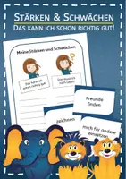 Vorschau - Arbeitsblätter - Materialpaket: Stärken erkennen, Fortschritte feiern, Motivation steigern - Seite 1