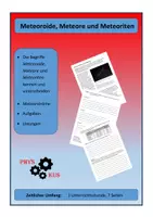 Vorschau - Arbeitsblätter - Alles Sternschnuppen oder was? Meteore und Co. - Deckblatt