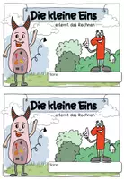 Vorschau - Arbeitsblätter - Die kleine Eins erlernt das Rechnen | Übungsheftchen | Begleitmaterial - Seite 2