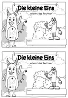 Vorschau - Arbeitsblätter - Die kleine Eins erlernt das Rechnen | Übungsheftchen | Begleitmaterial - Seite 3