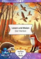 Vorschau - Mal- und Bastelvorlagen - Lesen und Malen Klasse 2/3: Herbst - Deckblatt