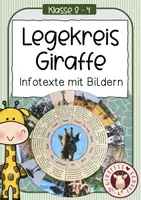 Vorschau - Präsentationen/Tafelbilder - 🦒 Legekreis Giraffe 🦒 - Deckblatt