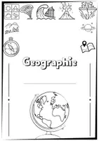 Vorschau - Mal- und Bastelvorlagen - Deckblatt Geographie, Sachunterricht, Erdkunde - Seite 3