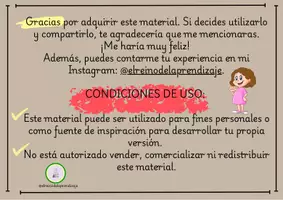 Vista previa - Unidades / Secuencias / Situaciones de Aprendizaje - CARTAS DE RECOMPENSAS - página 1