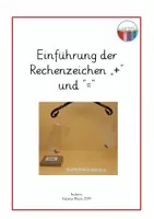 Vorschau - Spiele - Einführung der Rechenzeichen + und = - Deckblatt