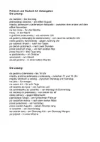 Vorschau - Arbeitsblätter - Polnisch und Deutsch A2 Zeitangaben - mit Lösungen - Seite 1