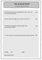 Vorschau - Arbeitsblätter - Krummer Hund: TestmKapitel 13-24 | RSAP/HSAP 2025 - Seite 2