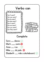 anteprima - Esercizi - Schede didattiche di inglese per la classe quarta - Pagina 3