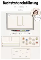 Vorschau - Präsentationen/Tafelbilder - Anfangsunterricht Deutsch: Buchstabeneinführung "Ll" für die digitale Tafel - Deckblatt
