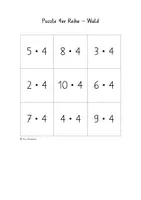 Vorschau - Spiele - Mathepuzzle 4er, 8er & 7ner Reihen - Seite 3